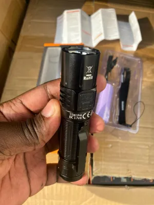 SUPERFIRE A20-X High-Powered Flashlight – 1580 lumens | 205 meters actual product photo.