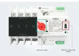 TOMZN 63/100A Automatic ATS | Solar/Generator Transfer Switch - 220V, UPS Concept | Seamless Power Backup for Homes & Businesses - photo 5