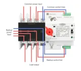 TOMZN 63/100A Automatic ATS | Solar/Generator Transfer Switch - 220V, UPS Concept | Seamless Power Backup for Homes & Businesses - photo 4