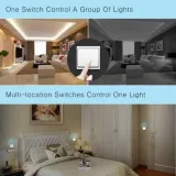 Kinetic Switch Kit: Battery-Free Wireless For Lights & Fans | No Wiring Needed, Easy Install - photo 6