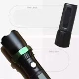 DP. Light 521 Zoomable LED Torch | 3 Modes, 2000mAh Rechargeable, Aluminum Alloy | Police, Outdoor, Emergency, Camping, Signaling - photo 9
