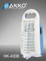HAKKO/AKKO HK-400B Portable Lamp | 120Hrs Runtime, 40 LED, Emergency, Camping Light | ABS Plastic | Lead-Acid Battery - photo 8