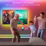 Zebrago Tuya Smart Wifi LED Strip Lights | Music Sync & Alexa Compatible | TV Backlight, Gaming, Decor | USB Powered - photo 5