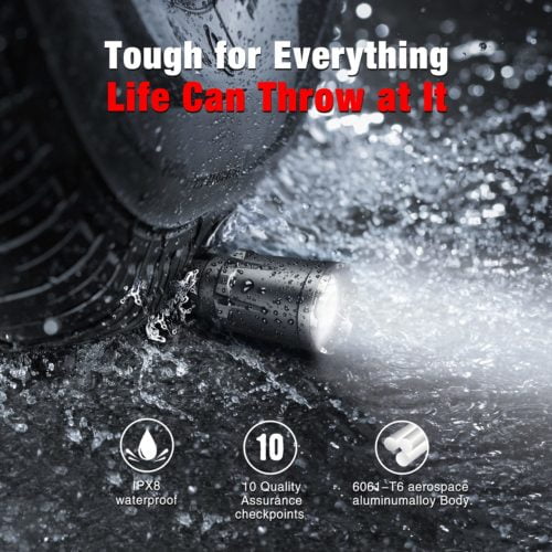 Klarus XT11GT Torch: 2200 Lumens, USB-C Rechargeable Tactical Flashlight with Dual Tail Switches. Security, Outdoor, Eme