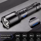 Klarus A1 Flashlight | 1100 Lumens, 230m Beam | USB-C Rechargeable, Camping, Emergency | Aluminum Alloy, IPX6 Waterproof - photo 3