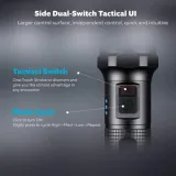 Klarus A1 Flashlight | 1100 Lumens, 230m Beam | USB-C Rechargeable, Camping, Emergency | Aluminum Alloy, IPX6 Waterproof - photo 6