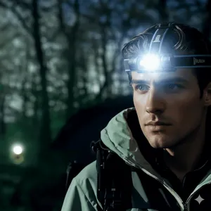 Wuben H1 Headlamp: 1200lm Rechargeable LED Torch for Cycling, Hiking, Outdoors | IP68 Waterproof, 125m Beam, Aluminum