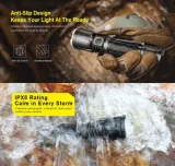 Klarus XT21X Flashlight | 4000 Lumens, 316m Beam | Rechargeable Torch for Search & Rescue, Outdoor, Emergency | CREE XHP70.2 LED, IPX8, USB Charging 5yrs Warranty - photo 13