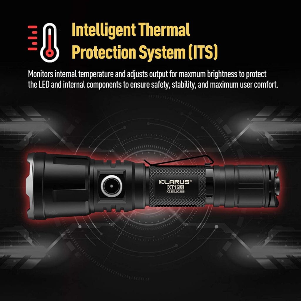 Klarus XT11X: 3200 Lumen Flashlight | 0.28Km Beam | IPX8 Waterproof Aluminum | Hunting, Search & Rescue in Kenya