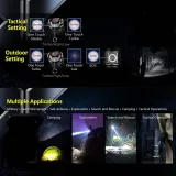 Klarus XT11X: 3200 Lumen Flashlight | 0.28Km Beam | IPX8 Waterproof Aluminum | Hunting, Search & Rescue - photo 4