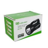 DP-7310 3W Rechargeable Flashlight | 1800mAh, 12Hrs Runtime, Metal Body | Camping, Power Outages, Outdoor Use - photo 7