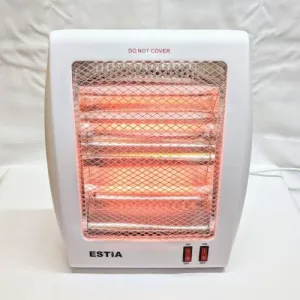 Estia EST HW81 800W Double Quartz Heater | Portable Room Space Heater for Home & Office