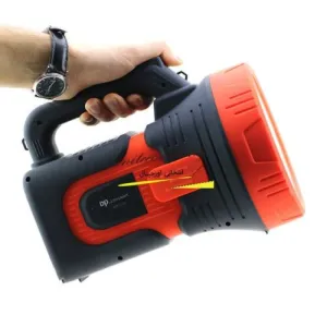 DP-7311 Rechargeable Search Light | 15W, 7000mAh Powerbank Flashlight for Emergency, Outdoor Use, Load Shedding, Home & Travel