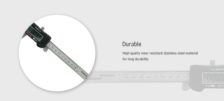 WORKPRO Digital Caliper 150mm/6" Stainless Steel - SAE/Metric, Large LCD for Jewelers, Woodworkers, Professionals in Ken