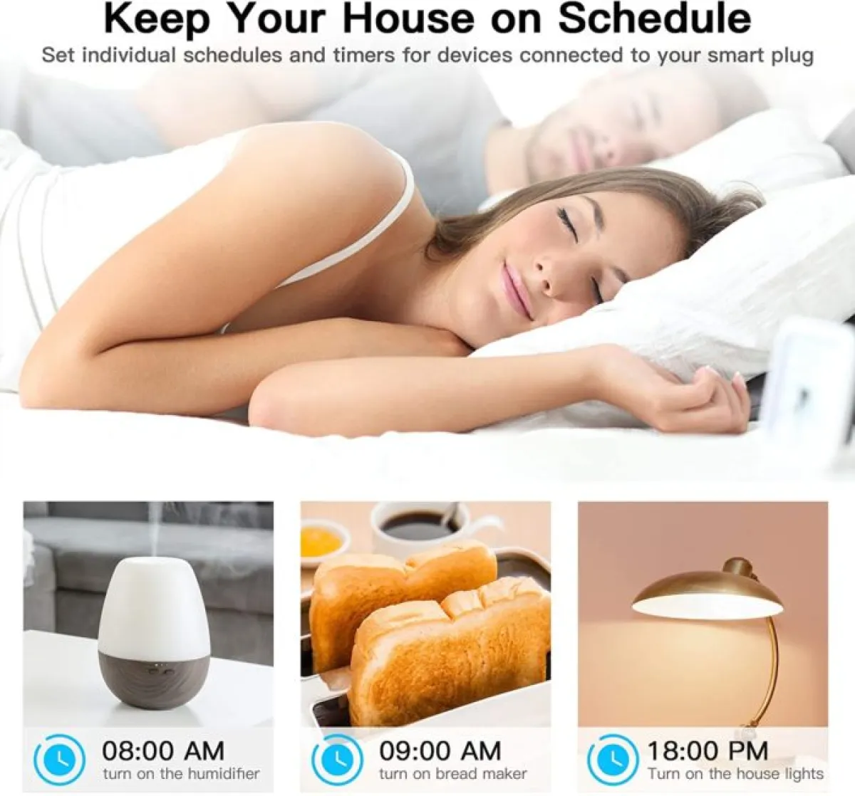 Tuya WiFi Smart Plug: 16A, 3200W | Energy Monitor, Alexa/Google | Smart Home Automation in Kenya