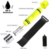 Scuba's Flashlight 1100LM, IPX8 Waterproof 30m Dive Torch | LED Submarine Light for Diving, Fishing, Outdoor Adventures, ABS Plastic - photo 3
