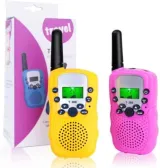 (2pcs) T-388 Kids Walkie Talkie | 6 KM Long Range Toy | Built-in LED Torch | Play & Explore Outdoors | ABS | 22 Channels | No License Needed - photo 2
