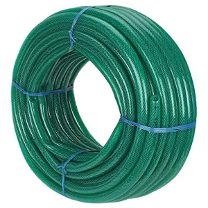 Coninx 1/2" x 30m Green PVC Irrigation Hose | Durable, UV/Chemical Resistant | Garden, Farm, Fish Farming, Aquariums
