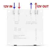 Sinometer TM618H-4 | 16A 12V DC Timer | 7-Day Programmable Automation for Lights, Irrigation, Fans, Bells - photo 3