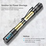 WUBEN E19 Pen Light: 200LM High CRI LED for Dentists, Nurses, Doctors, Eye Inspection, Aluminum, Waterproof - photo 6