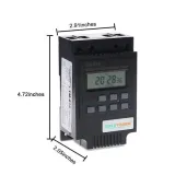 Sinometer TM616 30A Timer Switch - 7-Day Programmable Automation for Lights, Irrigation & More | 220V AC, Plastic - photo 2