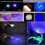 Convoy S2+ 365nm UV Flashlight | Pet Urine Detector, Forensics, Scorpion Finder, Currency | Aluminium Alloy - photo 6