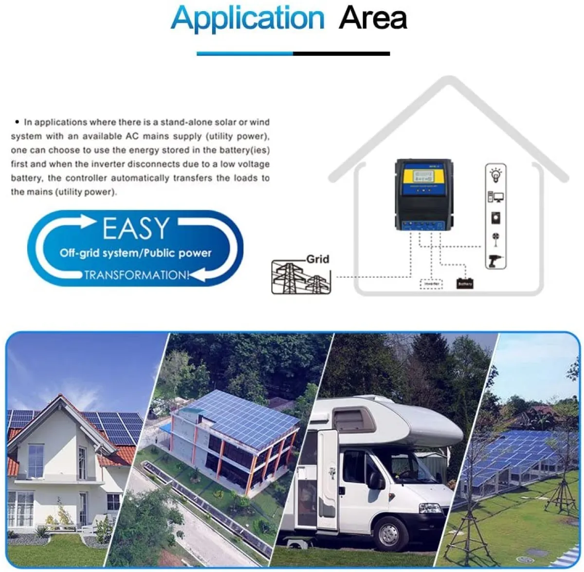 Moes Katko 11KW ATS: Auto Transfer Switch for Solar & KPLC Power (12V/24V/48V DC) - Seamless Dual Power Changeover in Ke