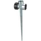1/2 Inch Zinc Flow-Thru Lawn Sprinkler Spike Base in Kenya