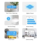 SONOFF SNZB-02 Zigbee Temp & Humidity Sensor | Real-time Room Climate Monitoring | Works with Alexa & Google Home - photo 2
