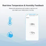 SONOFF SNZB-02 Zigbee Temp & Humidity Sensor | Real-time Room Climate Monitoring | Works with Alexa & Google Home - photo 7