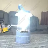 AKKO HK270A Camping Lamp | 25Hrs Runtime, 8 LED - Camping, Home, Power Outages | 6V 4AH Battery - photo 2