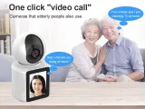 Wifi Nanny Camera With Screen | 1080p HD Two-Way Video & Audio | Baby/Pet Monitor | V380 App | Night Vision - photo 2