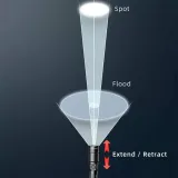 Klarus A1 PRO Torch | 1300 Lumens, 230m Beam | USB-C Rechargeable Tactical Flashlight for Outdoor & Emergency Use - photo 2
