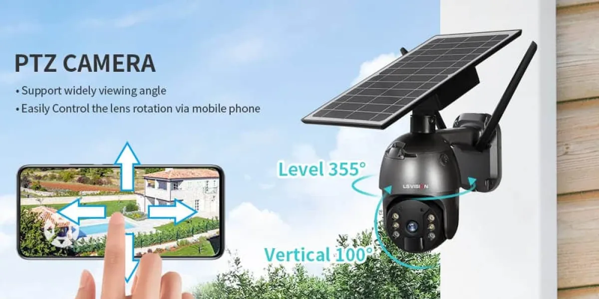UBOX 4G Solar Camera | PTZ 1080p SIM | Outdoor Farm & Garden Security | Dual Alarm, 2-Way Audio, IP65 in Kenya