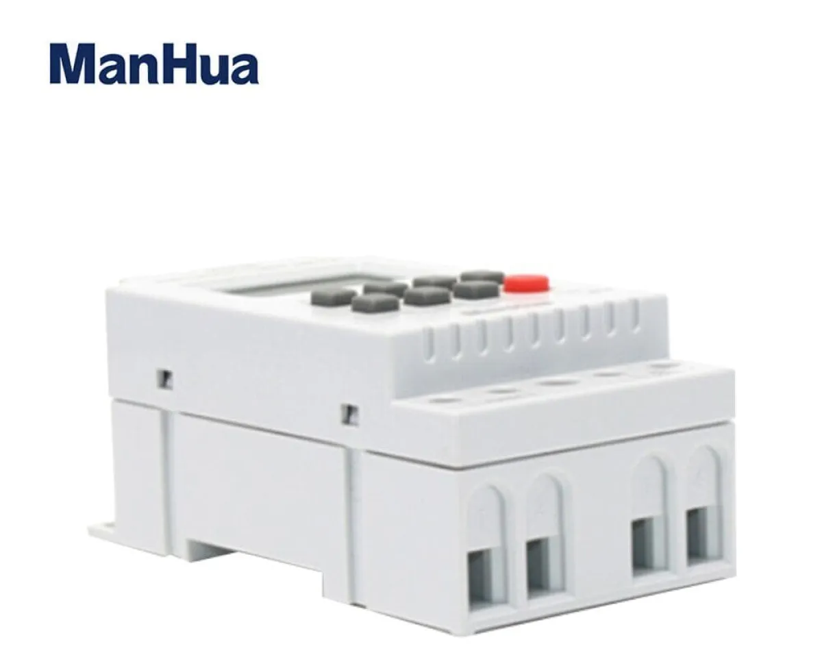 ManHua MT316S AC Timer Switch with seconds | 25A 220VAC DIN Rail Programmable for Lighting, Irrigation, School Bells, In