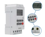 ManHua MT316S AC Timer Switch with seconds | 25A 220VAC DIN Rail Programmable for Lighting, Irrigation, School Bells, Industrial Machinery - 1 Sec to 168 Hrs Timing, 28 On/Off Settings - photo 2