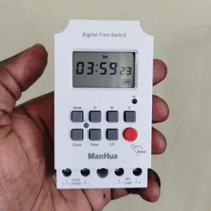 Manhua MT316S 12V DC Timer Switch with seconds | Automate Lighting, Solar, Irrigation, Motors | Daily/Weekly Cycle Control