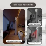 icSee Dual Lens 6MP Wifi Baby Monitor - Color Night Vision, 2-Way Talk, Human Detection, iCsee App, 24/7 Recording - photo 3