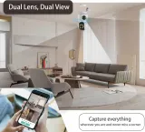 icSee Dual Lens 6MP Wifi Baby Monitor - Color Night Vision, 2-Way Talk, Human Detection, iCsee App, 24/7 Recording - photo 6
