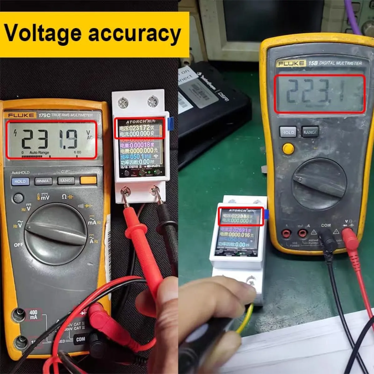 Atorch GR2PWS WiFi Smart Energy Meter | Tuya App | 100A 32kW | Real-time Monitoring & Auto-Off for Rentals & Home Saving
