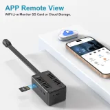 4G Mini Camera: 8-Hr Battery, StarEye App | Covert Surveillance, Nanny Cam, SIM Card Powered - photo 2