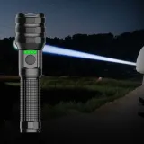 OSRAM 1KM Zoomable Flashlight – 1000m Beam, Rechargeable, 6 Modes, Aircraft-Grade Aluminum, IPX44 Waterproof for Camping & Hiking in Kenya