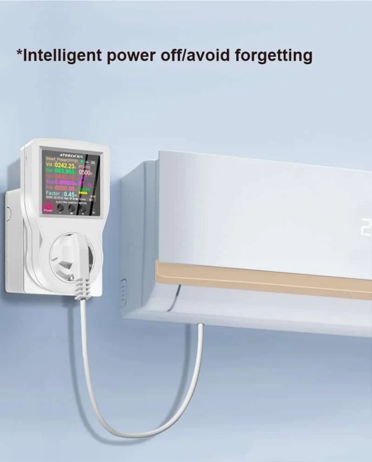 Atorch S1 Smart Plug: 16A WiFi Energy Meter Socket | Monitor & Save Power | Tuya App Control | Surge Protection, | Kill