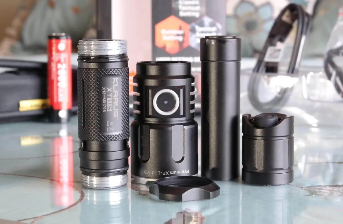 Klarus XT11S: 330m (1082ft) Tactical Flashlight | 1100 Lumens, Waterproof, Rechargeable, Durable | Ideal for Security, C