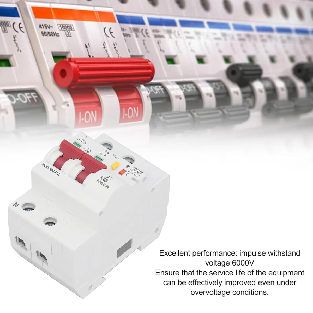 Smart Home Safety – Motorized Tuya 32 A Circuit Breaker with Short-Circuit Protection