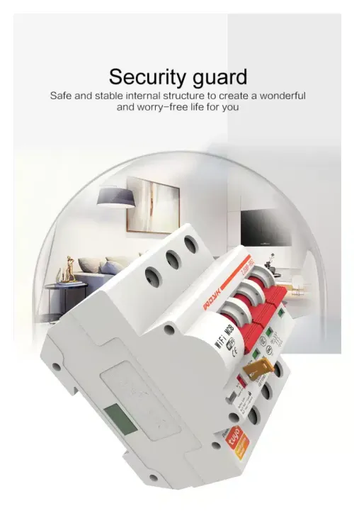 ManHua MK9-125 Motorized Smart Breaker | Tuya  2P 32A Wi-Fi Circuit Control | Alexa/Google | Remote On/Off, Schedules, Alerts | Smart Home & Office Automation - photo 7