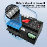 Tomzn TOQ7-100 4P 100A 3 Phase ATS – 220V Automatic & Manual Transfer Switch | <50ms  Generator to KPLC Changeover - photo 12