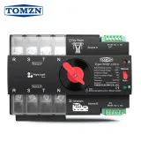 Tomzn TOQ7-100 4P 100A 3 Phase ATS – 220V Automatic & Manual Transfer Switch | <50ms  Generator to KPLC Changeover in Kenya