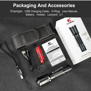 Klarus Xt11GT Pro Tactical Torch, 3300 Lumens, 410meters