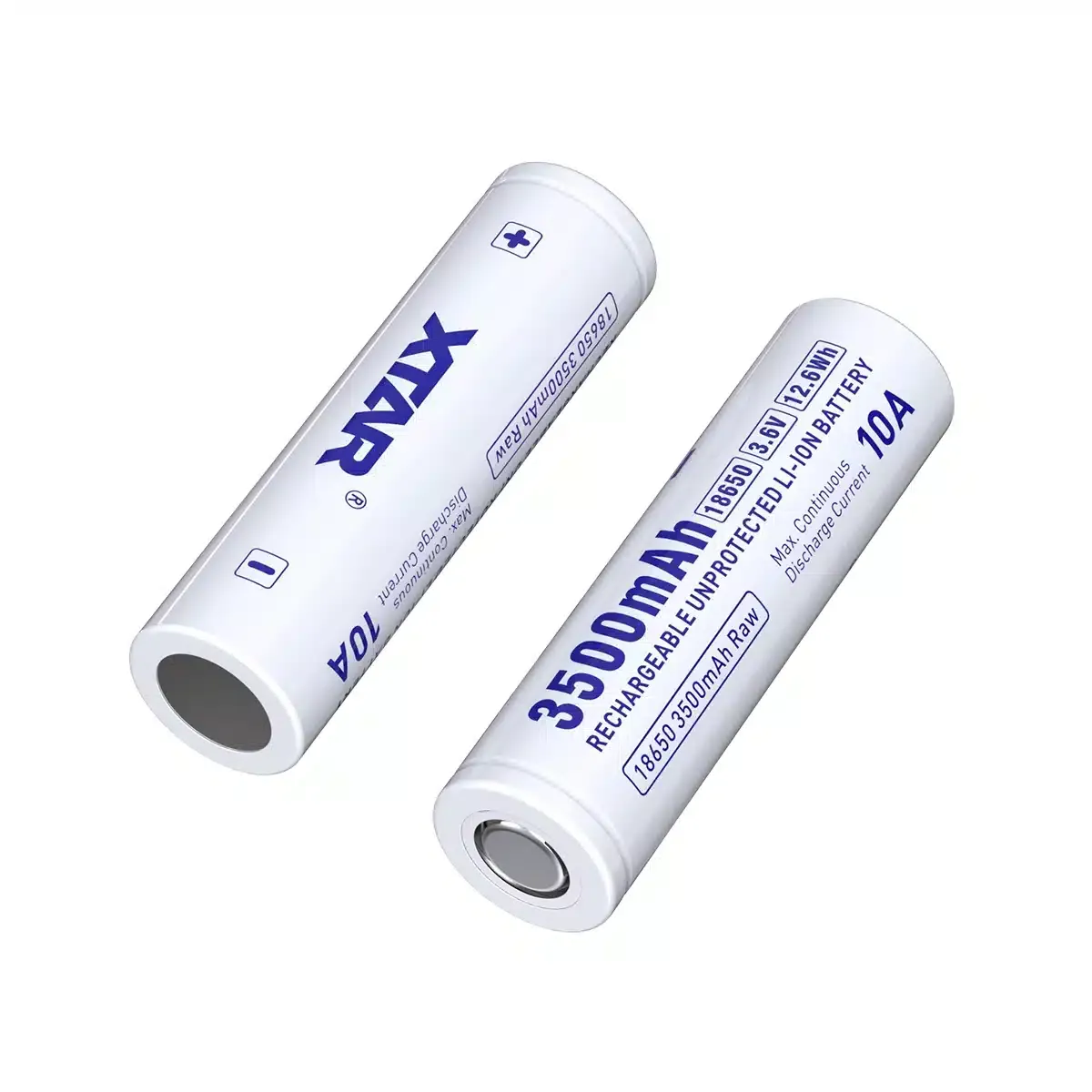 XTAR 18650 3500mAh RAW Flat-Top High-Discharge Li-ion Battery (10A) in Kenya